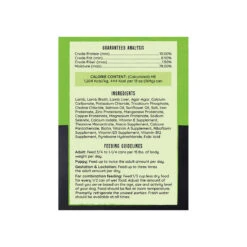 Hound & Gatos Canned Dog Food -Pet Sales Store HG DogCan Lamb Ingredients rgb