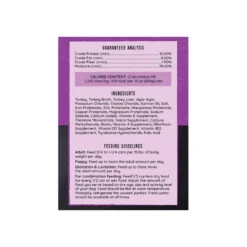 Hound & Gatos Canned Dog Food -Pet Sales Store HG DogCan TurkeyTurkeyLiver Ingredients rgb