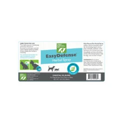 Only Natural Pet EasyDefense Herbal Essential Oil Flea & Tick Spray For Dogs & Cats -Pet Sales Store Herbal Flea Tick Spray Label