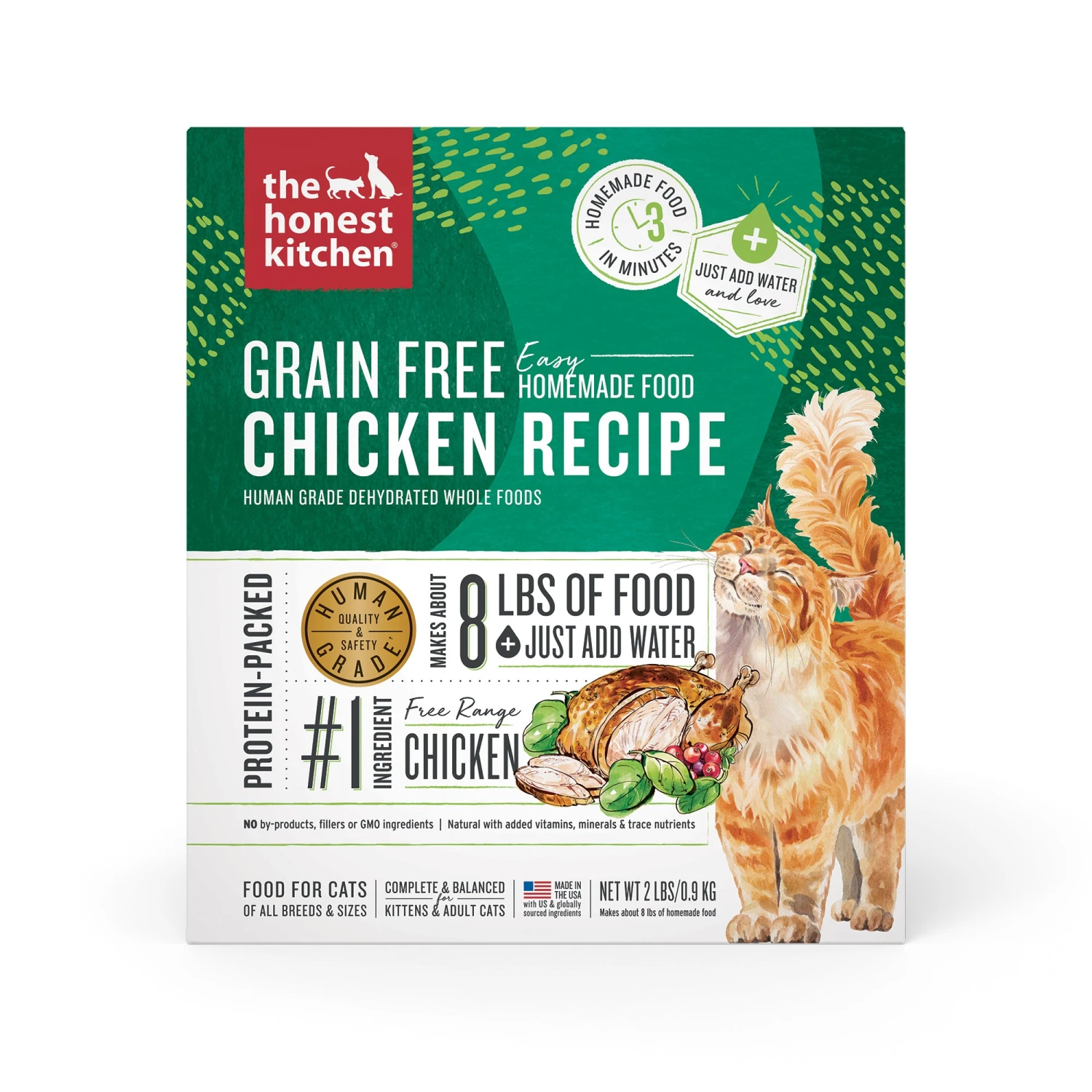 The Honest Kitchen Grace Grain Free Dehydrated Cat Food 1 The Honest Kitchen Grace Grain Free Dehydrated Cat Food