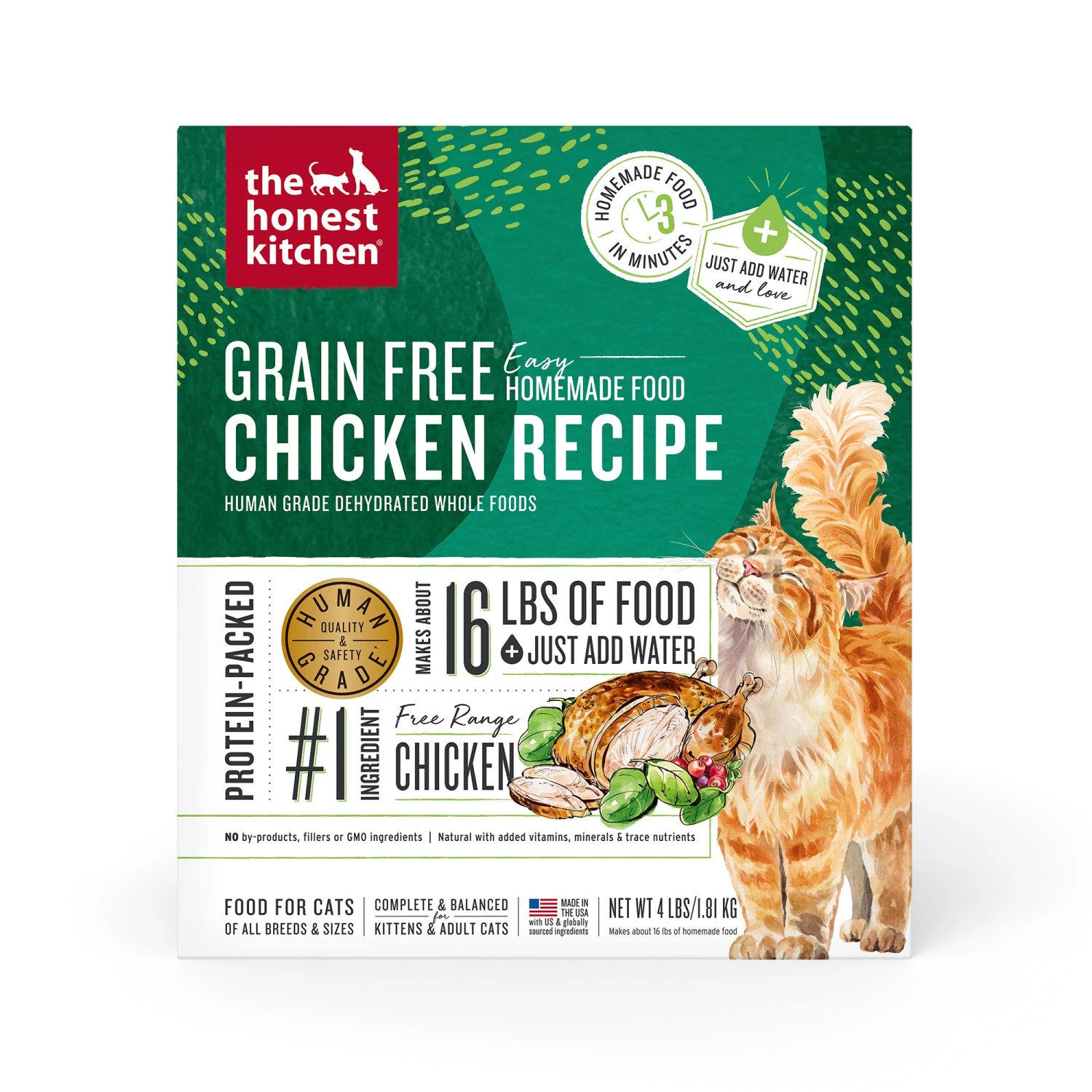 The Honest Kitchen Grace Grain Free Dehydrated Cat Food 3 The Honest Kitchen Grace Grain Free Dehydrated Cat Food - Image 3