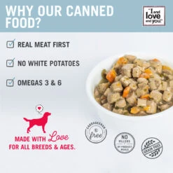 I And Love And You Stew Canned Dog Food 18 I And Love And You Stew Canned Dog Food -Pet Sales Store IandloveandyouBeefBooyahStewDogFoodCanChecklist