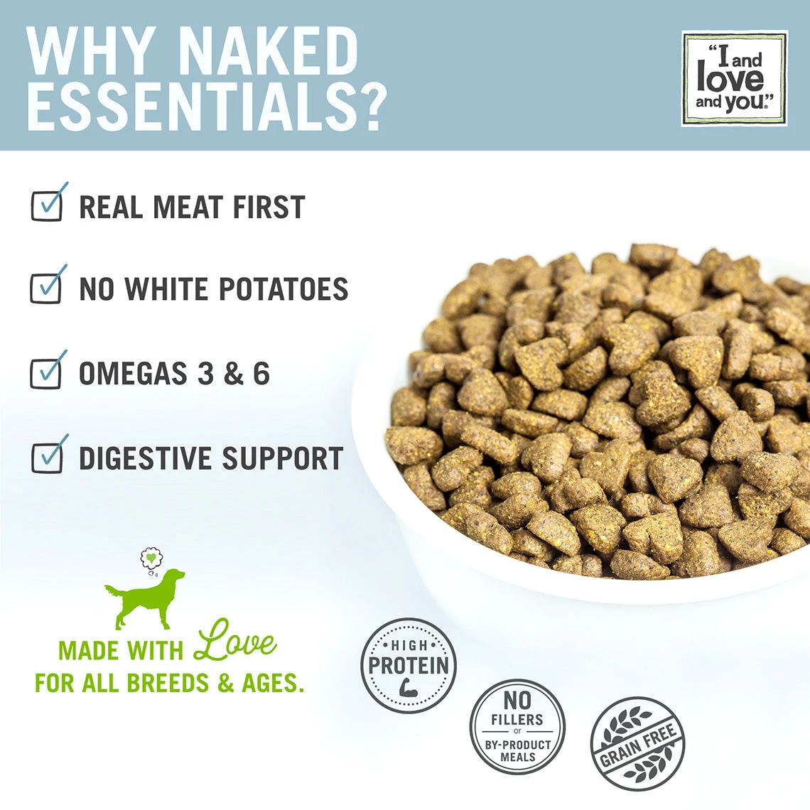 I And Love And You Naked Essentials Dry Dog Food 7 I And Love And You Naked Essentials Dry Dog Food - Image 7