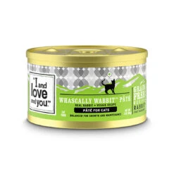 I And Love And You Pate Canned Cat Food -Pet Sales Store IandloveandyouWhascallyWabbitPateCatFoodCan