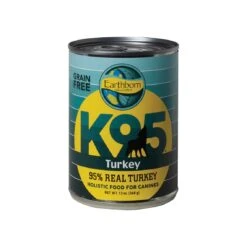 Earthborn Holistic K95 95% Real Meat Grain-Free Wet Canned Dog Food -Pet Sales Store K95 Turkey Can