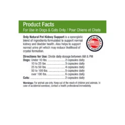 Only Natural Pet Kidney Support -Pet Sales Store Kidney Support Dosage