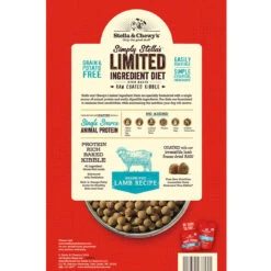 Stella & Chewy's Simply Stella Limited Ingredient Dry Food For Dogs -Pet Sales Store LID LAMB 3 5lb Back