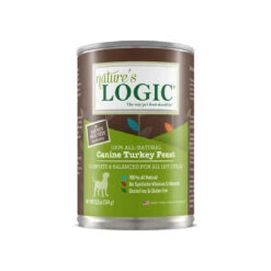 Nature's Logic Canine Turkey Feast 13.2 Oz Canned Wet Food For Dogs