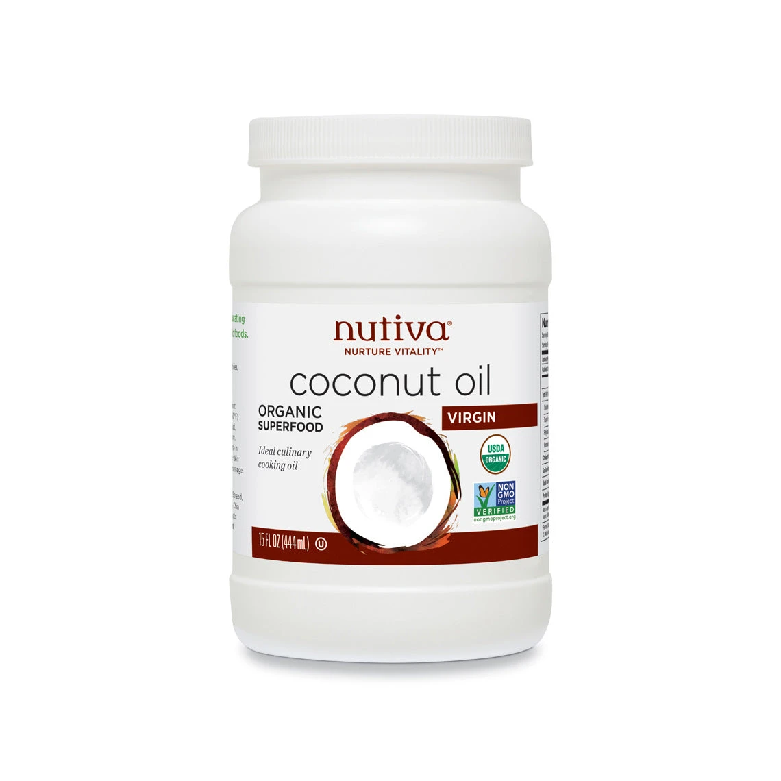 Nutiva Organic Coconut Oil Dog & Cat Supplement 1 Nutiva Organic Coconut Oil Dog & Cat Supplement