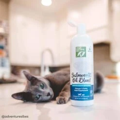 Only Natural Pet Wild Alaskan Salmon Oil Blend For Dogs & Cats -Pet Sales Store ONPWilAlaskanSalmonOilBlendLifestyle