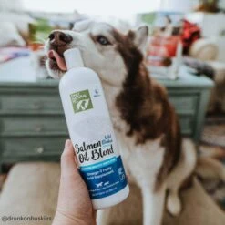 Only Natural Pet Wild Alaskan Salmon Oil Blend For Dogs & Cats -Pet Sales Store ONPWildAlaskanSalmonOilBlendLifestyle