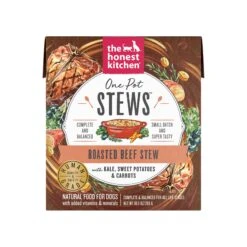 The Honest Kitchen One Pot Stew Dog Wet Food -Pet Sales Store OnePotStewRoastedBeefStewwithKale SweetPotatoes Carrots10.5ozCarton