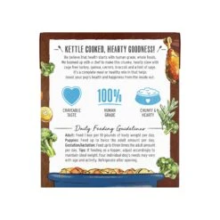 The Honest Kitchen One Pot Stew Dog Wet Food -Pet Sales Store OnePotStewTenderTurkeyStewwithQuinoa Carrots Broccoli10.5ozCartonBack