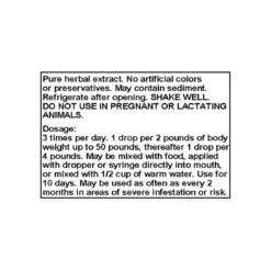 Only Natural Pet Para-Gone Herbal Formula -Pet Sales Store Para Gone Dosage