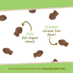 Pet Naturals Soft Chew Hairball Treats For Cats -Pet Sales Store PetNaturalsofVermontHairballSoftChews30ctInfographic