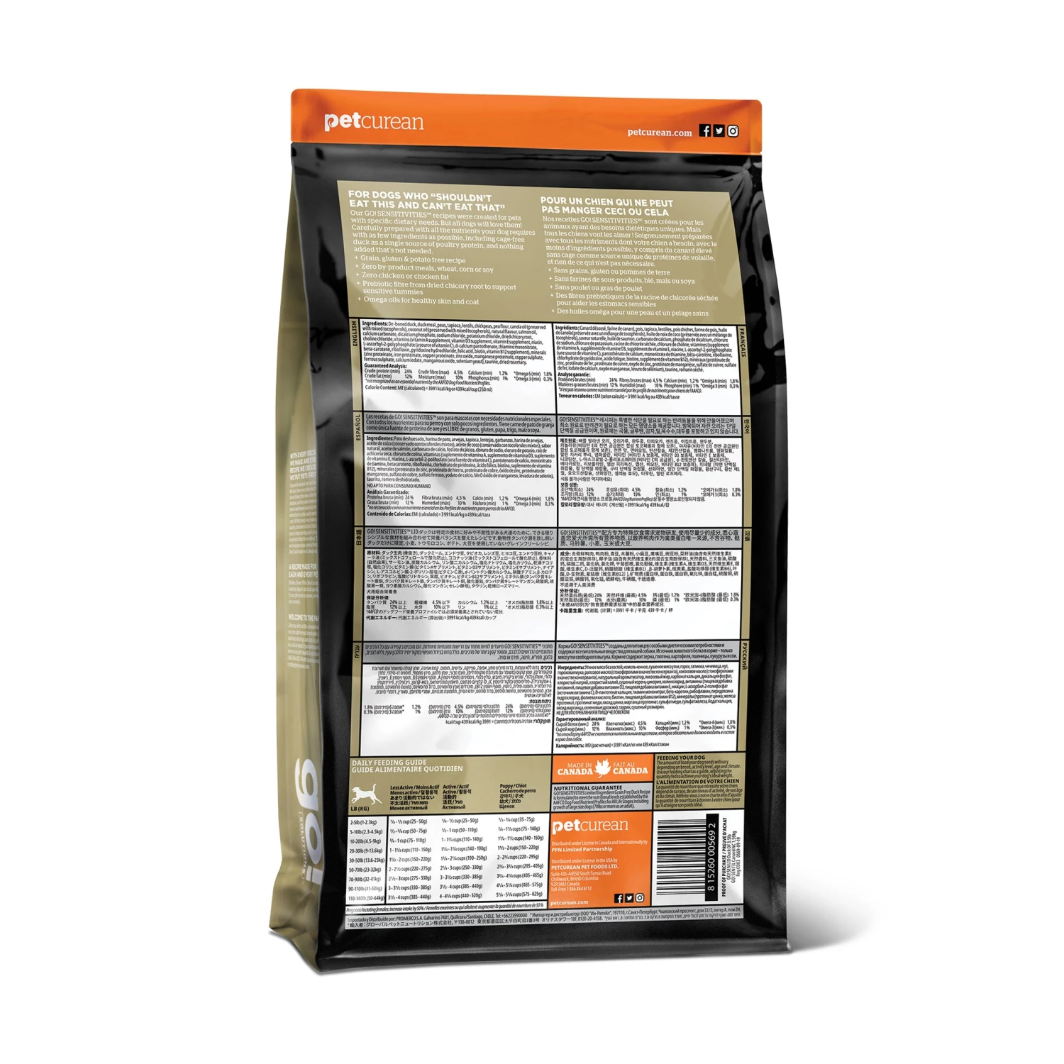 Petcurean GO! Sensitivity Dry Dog Food 2 Petcurean GO! Sensitivity Dry Dog Food - Image 2