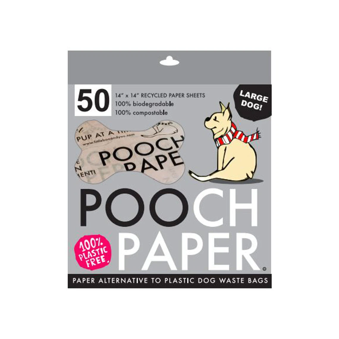Pooch Paper Compostable & Biodegradable Dog Waste Sheets 2 Pooch Paper Compostable & Biodegradable Dog Waste Sheets - Image 2