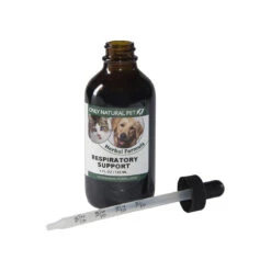 Only Natural Pet Respiratory Support Herbal Formula -Pet Sales Store Respiratory Support 4 oz w Dropper