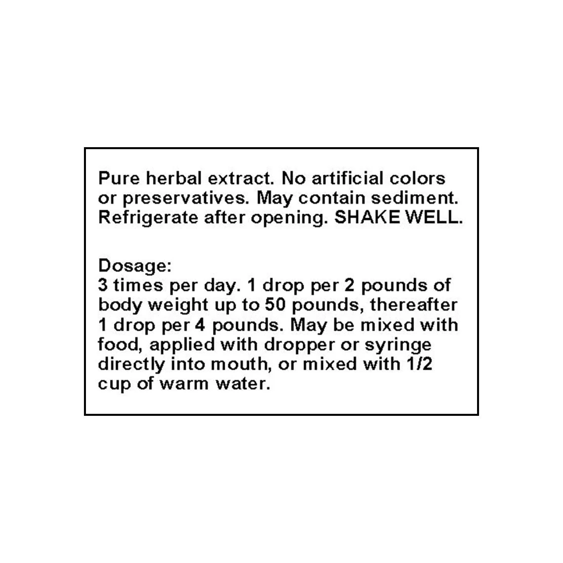 Only Natural Pet Rosehip C Herbal Formula 4 Only Natural Pet Rosehip C Herbal Formula - Image 4