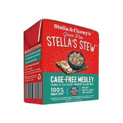 Stella & Chewy's Stew Wet Food For Dogs Case Of 12 -Pet Sales Store S C CageFreeMedleyStew Front 34ba5fee c102 4325 8b86 c89c4c6f2533