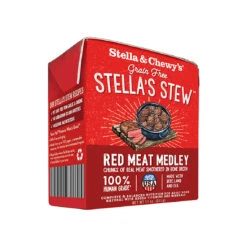 Stella & Chewy's Stew Wet Food For Dogs Case Of 12 -Pet Sales Store S C RedMeatMedleyStew Front