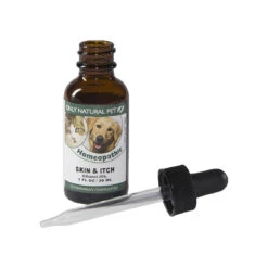 Only Natural Pet Skin & Itch Homeopathic Remedy -Pet Sales Store Skin Itch Homeopathic Bottle w Dropper
