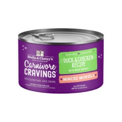 Stella & Chewy's Carnivore Cravings Minced Morsels Chicken & Duck Wet Cat Food -Pet Sales Store Stella Chewy sCarnCravMincMorsChicken Duck5.2ozCan
