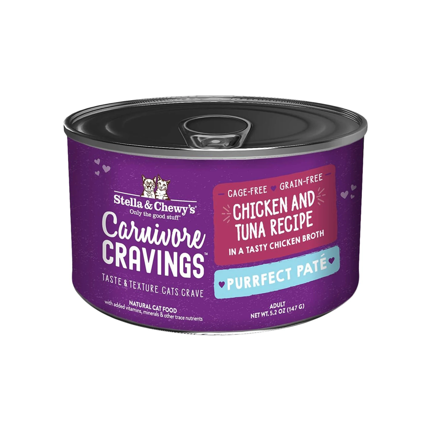 Stella & Chewy's Carnivore Cravings Purrfect Pate Chicken & Tuna Wet Cat Food 3 Stella & Chewy's Carnivore Cravings Purrfect Pate Chicken & Tuna Wet Cat Food - Image 3