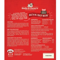 Stella & Chewy's Wild Weenies Raw Freeze-Dried Dog Treats 25 Stella & Chewy's Wild Weenies Raw Freeze-Dried Dog Treats -Pet Sales Store Stella Chewy sWildWeeniesRawFreeze DriedDogTreatsBac nMeCrazyBackofBag d43a57b1 4c06 4c60 8864 9aa741529c4d