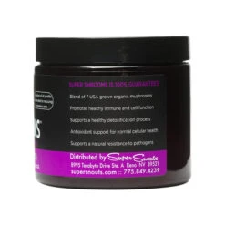 Super Snouts Super Shrooms Medicinal Mushroom Immune Support For Dogs & Cats -Pet Sales Store SuperSnoutsSuperShroomsMedicinalMushroomImmuneSupportBackofBottle2