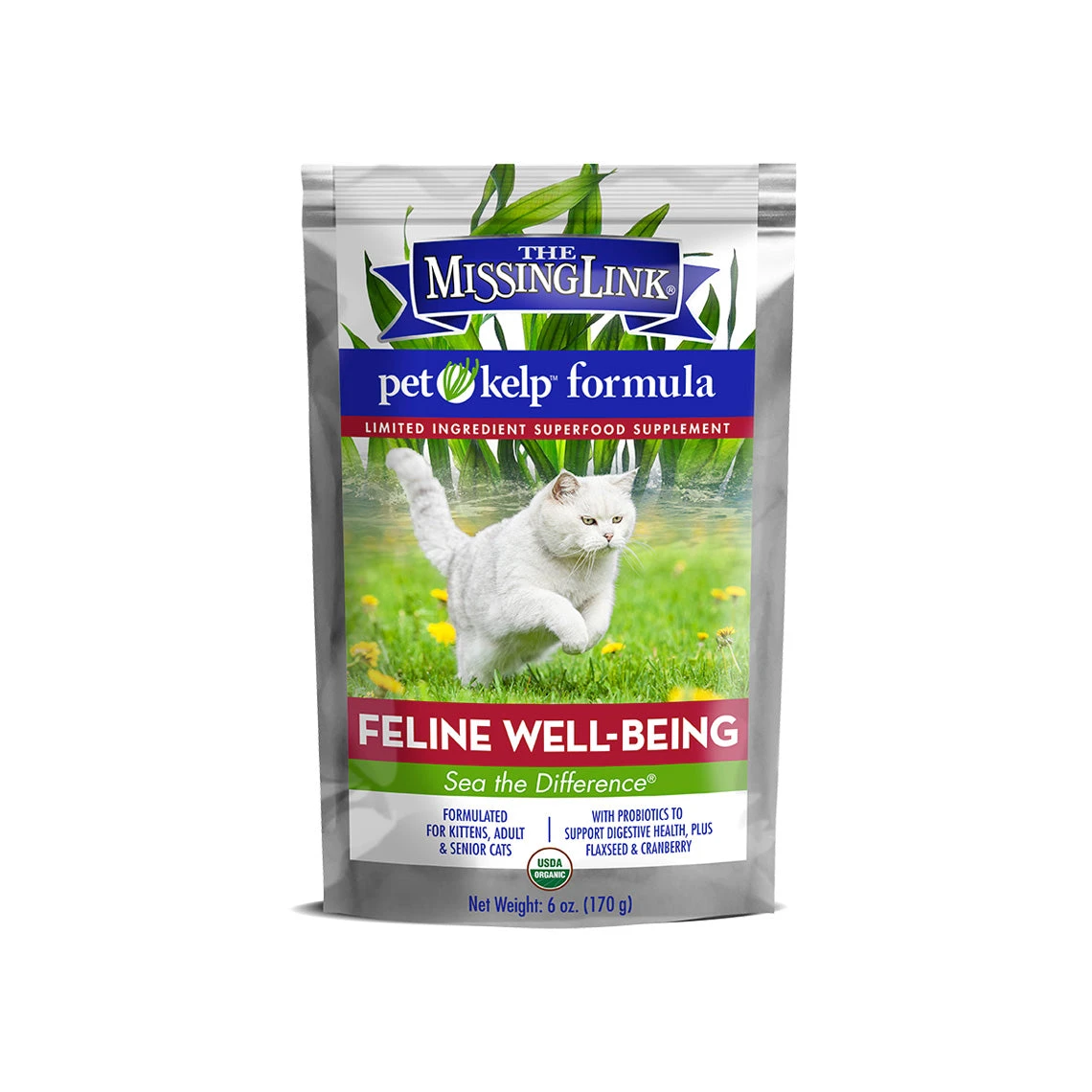 The Missing Link Pet Kelp Formula Feline Well-Being Cat Supplement 1 The Missing Link Pet Kelp Formula Feline Well-Being Cat Supplement