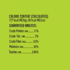 Tiki Cat Grill Canned Shredded Stew Cat Food -Pet Sales Store TikiCat Sardine 2.8oz Info2