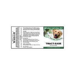 Only Natural Pet Tract-Ease Herbal Formula -Pet Sales Store Tract Ease 2oz LBLCPY 11 20 15