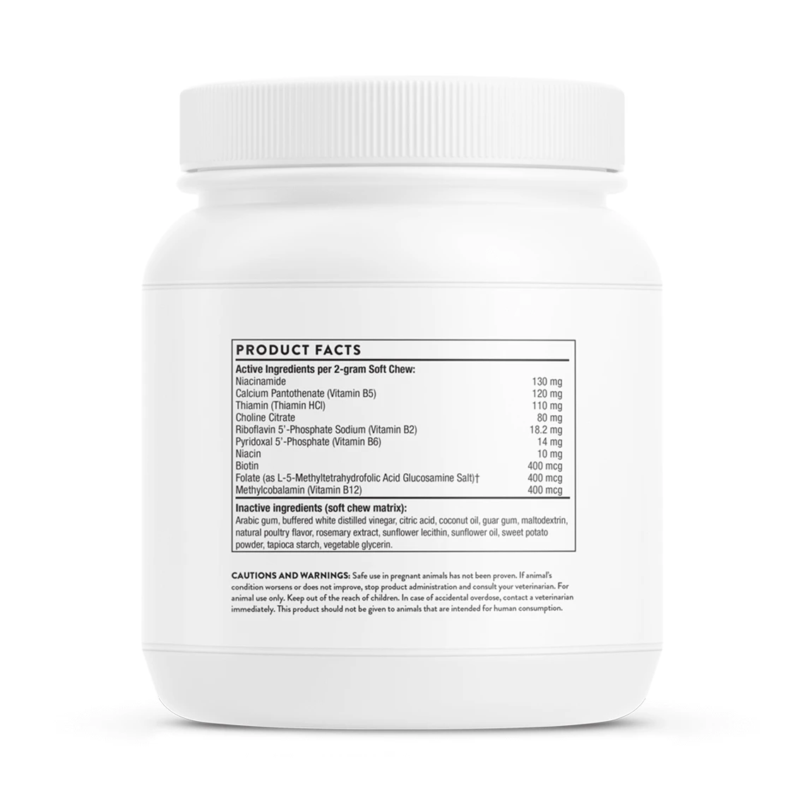 Thorne Research Basic B ComplexVET 2 Thorne Research Basic B ComplexVET - Image 2