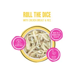 Weruva BFF Best Fido Friend Wet Dog Food -Pet Sales Store WeruvaBFFBestFidoFriendWetDogFoodRolltheDicewithChickenBreast RiceInfographic