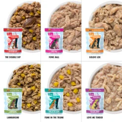 Weruva Dogs In The Kitchen Wet Dog Food -Pet Sales Store WeruvaDogsintheKitchenWetDogFoodVarietyPackInfographic