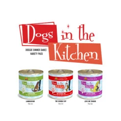 Weruva Dogs In The Kitchen Wet Dog Food -Pet Sales Store WeruvaDogsintheKitchenWetDogFoodVarietyPackInfographicCans2
