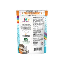 Best Feline Friend BFF Oh My Gravy! Grain-Free Wet Cat Food Pouches -Pet Sales Store Weruva OMG ChickTurkSalmon PurrfectPlanning Back