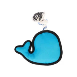 Only Natural Pet Sea Creatures Recycled Plush Dog Toys -Pet Sales Store WinstontheWhaleSeaCreaturesPlushDogToyBack