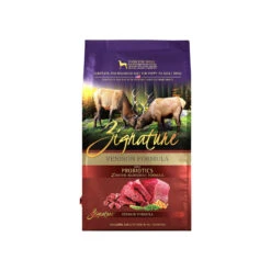 Zignature Limited Ingredient Grain Free Dry Dog Food -Pet Sales Store Zig Venison Front