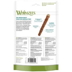 Whimzees Vegetarian Dental Chews For Dogs -Pet Sales Store whimzees veggie sausage dog treats large 7ct 60